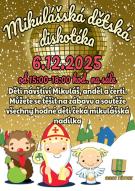 dětská diskotéka s Mikulášem